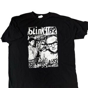 Blink-182 Authentic 2023 Concert Tour Band Tee | Punk Skater | Soft Alt